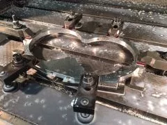 Our new binocular holder (double telescope) - The prototype is milled