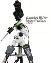 SkyWatcher mount EQM-35 Pro SynScan with steel tripod. A photo-suitable travel mount.