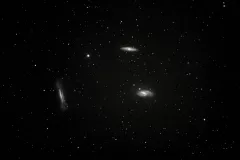 Leo Triplet mit TS Photoline 130, Canon EOS 1300 und SkyWatcher EQ8