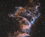 NGC 6995 + IC1340 mit SW Explorer 200PDS 200/1000