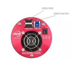 ZWO Color Astro Camera ASI 385MC Cool Chip D = 8.35mm color camera cooled