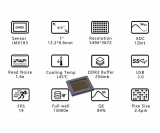 ZWO Color - Farb - Astro Kamera ASI 183MC Pro gekühlt Sensor D=15.9mm   ppp