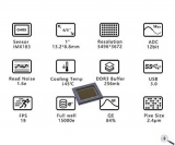 ZWO ASI183MM Pro / Cooled Monochrome Astro-Camera - CMOS - Sensor D = 15.9 mm