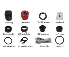 ZWO cooled color astro camera ASI1600MC Pro - Sensor D = 21.9 mm