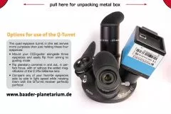 Baader Q-Turret eyepiece set (eyepiece turret, 3x Classic Ortho, 1x Plssl, 1x Q-Barlow 2.25x) ppp