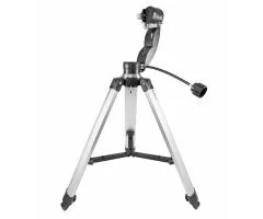 Azimuthal swivel mount with worm gear up to 8kg in black