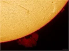 LUNT LS80THa / B1800CPT H-Alpha Solar Telescope