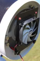 Eine Idee fr einen Lfter fr den Hauptspiegel an einem Newton