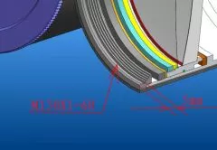 APM 120 mm 45 SD-Apo Fernglas mit 1,25 Wechselokularaufnahme a/n