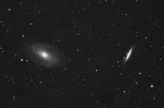 M42 und Bodes Galaxie mit Explorer Scientific ED 102 APO CF