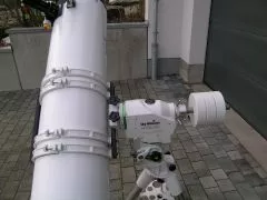 Dobson Umbau auf Betrieb fr EQ / AZ Montierung Skywatcher Skyliner-250P auf AZ-EQ6GT