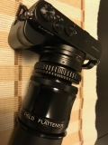Astrofotografie mit Guidingscope / Sucher und Flattener mir DSLR