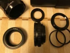 Astrofotografie mit Guidingscope / Sucher und Flattener mir DSLR
