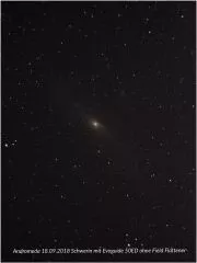 Fotografie und Beobachtung mit SkyWatcher EVOGUIDE 50ED ohne Flattener