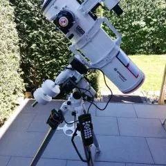 Bresser Messier 6 Newton auf der SkyWatcher EQM-35 Pro SynScan Montierung
