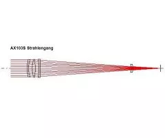 Vixen AX103S Apo 103 / 825mm - 4-element refractor with field flattening
