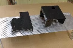 Abdeckung selber bauen fr den DEC Motor bei dem GoTo Kit fr Vixen GP Montierung