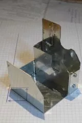 Abdeckung selber bauen fr den DEC Motor bei dem GoTo Kit fr Vixen GP Montierung
