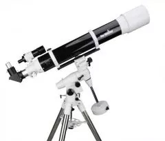 Mit 66 Jahren mein erstes Teleskop, Skywatcher Evostar 120 / 1000 mm auf EQ 5