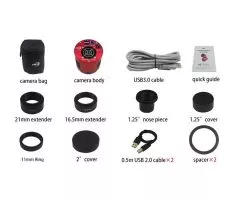 ZWO ASI533MC Pro / gekhlte Farb-Astrokamera - CMOS - Sensor D= 16 mm