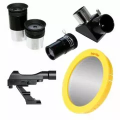 BRESSER Polaris 102/460 EQ3 telescope with sun filter