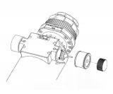 Primaluce Sesto Senso Fokusmotor mit Adapter fr viele Okularauszge