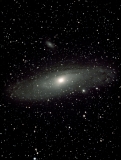 Andromedagalaxie M31 mit TLAPO804 Photoline 80mm f/6 APO und SkyWatcher EQ6-R Atik Horizon Kamera