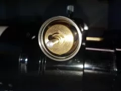 Repairing a blocked eyepiece thread