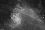 Flaming Star Nebula (IC 405) mit ZWO ASI 1600MMC Pro am TS Photoline 72mm 1,0x Flattener