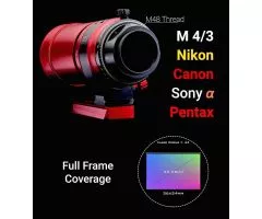 William Optics RedCat 51 Flatfield APO Full Frame 51/250 mm f/4.9