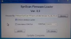 SkyWatcher SynScan Update Firmware Handbox