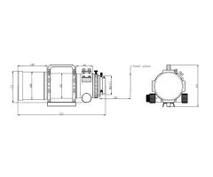 ASKAR FRA400 72mm f/5,6 400mm Quintuplet Flatfield APO Astrograph