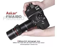Askar FMA180 / 180mm f/4,5 APO Teleobjektiv Reiserefraktor Leitrohr und Spektiv