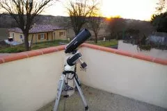 io8200 IOptron Cube Pro mount with GoTo and GPS incl. tripod