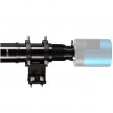 EXPLORE SCIENTIFIC 8x50 Finder and Guider Scope with Helical Focuser, 1.25inch and T2 connection
