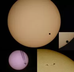 BRESSER Pollux 150/750 EQ3 Teleskop mit Sonnenfilter