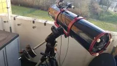 8 200m f/5 Newton auf Celestron AVX Montierung