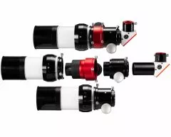 LUNT LS60MT/B600FT Allround Teleskop fr Sonnen + Sternenhimmel-Beobachtung +