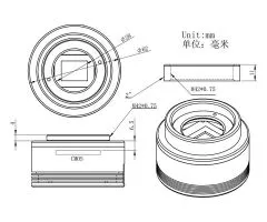 ZWO ASI294MM - Monocrome Astro-Camera - CMOS - Sensor D=23,2 mm