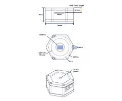 TS 462C USB3.0 color astro camera - CMOS sensor with D=6.46 mm
