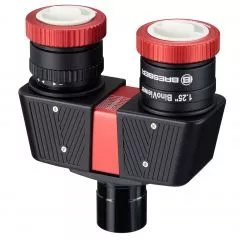 BRESSER Binokularansatz Deluxe 1,25 voller LichtWegAusgleich (Glaswegausgleich)