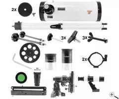 TS-Optics Megastar 1550 entry level telescope Newton 150/1400 on EQ3-1 mount