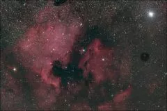 Richtiger Abstand des Kamera Sensors / Chip fr z.B. TSAPOCF80 und TSRED379 Reducer / Korrektor berechnen / ermitteln