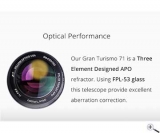 William Optics Gran Turismo 71 mm f/5,9 Apo with FPL53 Triplet Lens - GOLD