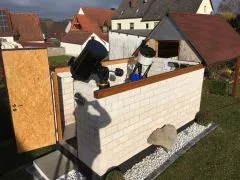Ein C14 auf der EQ8 in einer Schiebedach-Htte.