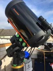 Ein C14 auf der EQ8 in einer Schiebedach-Htte.