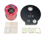 ZWO Kit ASI294MM Pro - 7-Pos 36 mm Filter Wheel - 36 mm L-RGB & Narrowband Filter Set