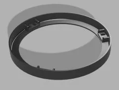 Glare ring for Skywatcher Explorer 150 PDS/Quattro magnetic