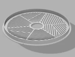Tri-Bahtinov mask for the GSO / TS-Photon / Omegon Pro 8 inch f/5 Newtonian