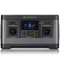 BRESSER Mobile Power Station tragbarer Stromspeicher 500 Watt Akku